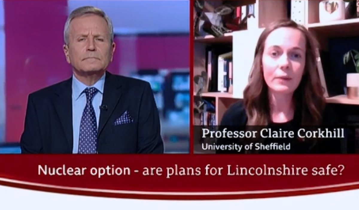 clairecorkhill's tweet image. Listen to me chat to @bbclookEast on their late bulletin last night, about the recent steps taken by @TheddlethorpeWG in the process to site a geological disposal facility for radioactive waste @msesheffield @ISL_Sheffield @CoRWM @energyshef  bbc.co.uk/iplayer/episod…