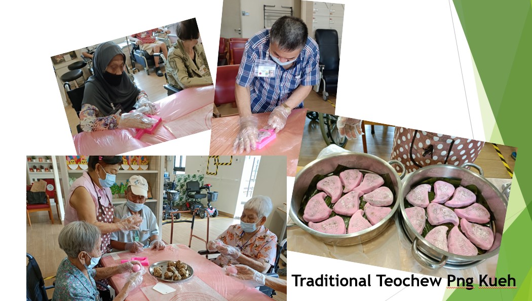 THKNH_LTD's tweet photo. Today, we had our Png Kueh Making Session with Volunteer, Ms Susan Koh in the THK SCC. Everyone had fun making the traditional Teochew Png Kuehs. Those who ate them afterwards also enjoyed tremendously. 
#thknh #thkscc #volunteering #kuehmaking #pngkueh https://t.co/0U0c5XoLX4