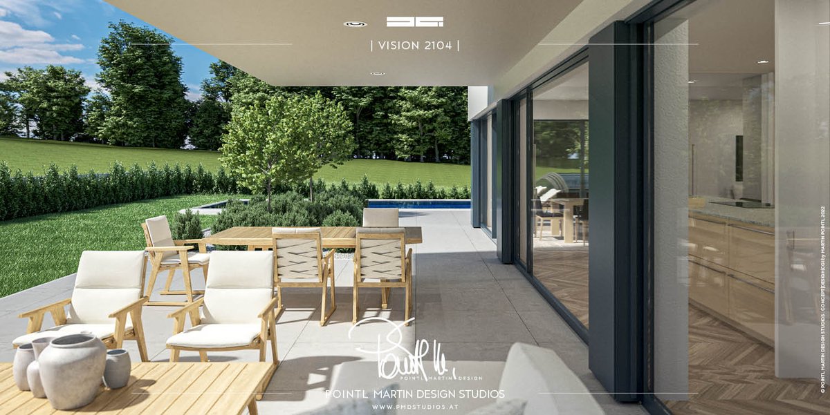 PmdMartin's tweet photo. | VISION 2104 | by POINTL MARTIN DESIGN STUDIOS
Der Wert eines Hauses hängt nicht nur von der Qualität der Bauweise ab. Mehr Infos unter https://t.co/N124dm4GmD
#wohnraum #visual #heim #decor #style #wohndesign #home #individuell #independent #highendvisualization https://t.co/byNCB9AS3x
