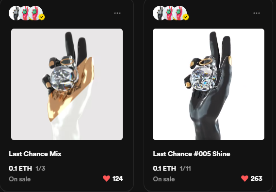 The last two hands from the collection are left
rarible.com/lastchance

#NFTCommumity #NFTCollection #NFT #NFTCommunity #nftart #NFTartists #nftcollector