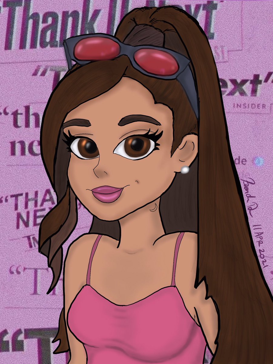 DrewBrendan's tweet photo. Three years of Ari’s Thank U, Next! https://t.co/nWq6GnoDMm