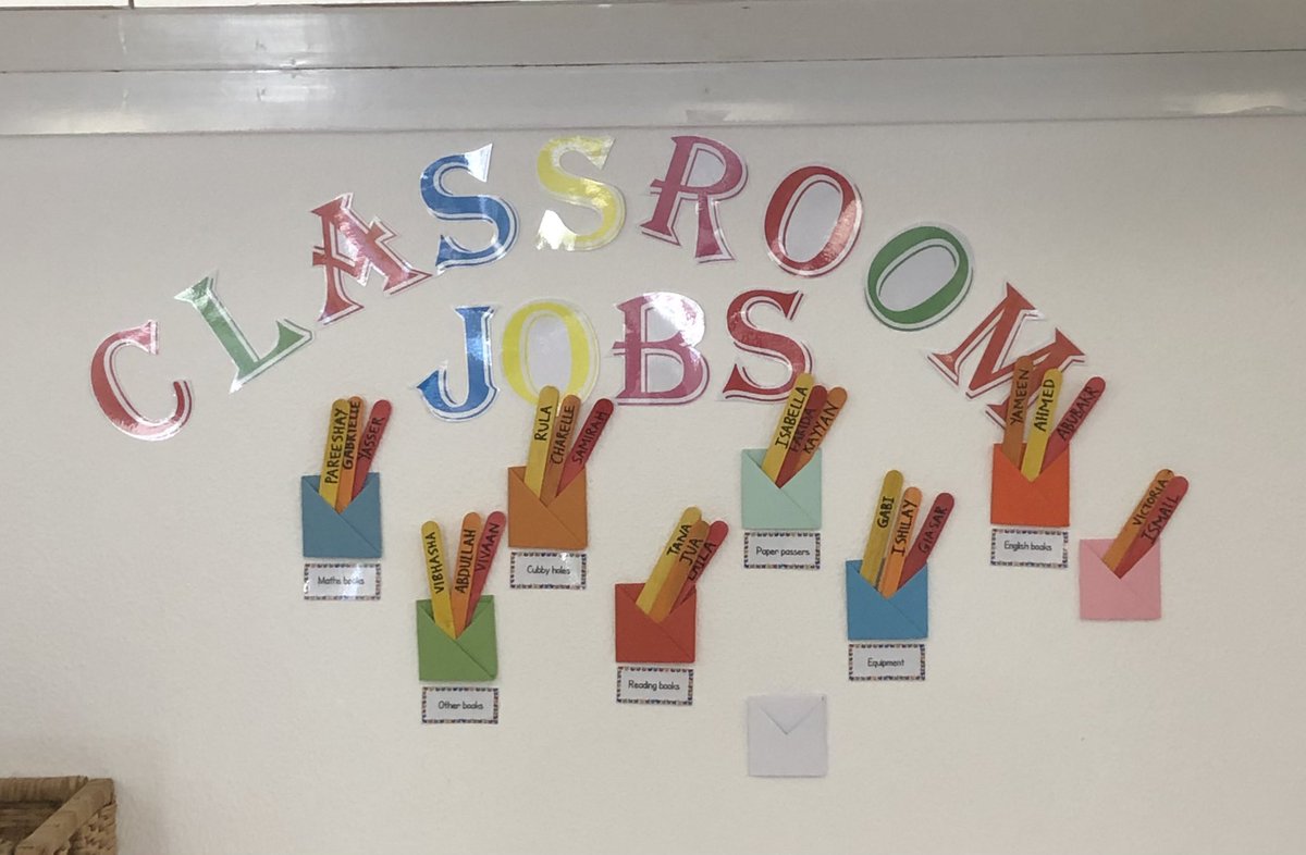 BISRYearThree's tweet photo. Classroom jobs can help build a sense of excitement, community, and interdependence in a classroom. Year 3 are really taking great responsibility in the classroom @BISRPrimary @bisriyadh @BISRYearThree https://t.co/MW3nxKOwGp