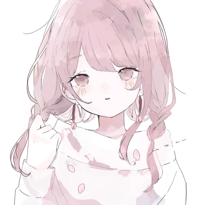 イヤリング×インナーカラーの女の子

#フリーアイコン 