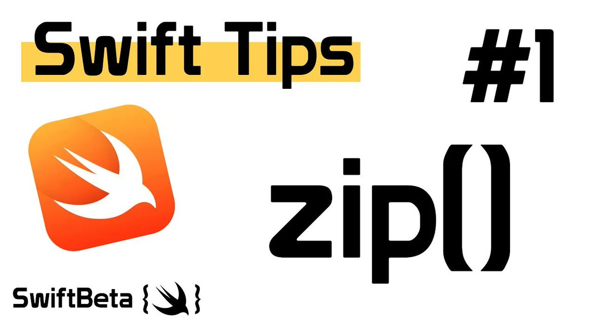 SwiftBeta_'s tweet image. 🪄 ¿Saber cómo concatenar dos secuencias en Swift?
Puedes usar la función zip()
▶️ youtu.be/t1WcnsNiuUs