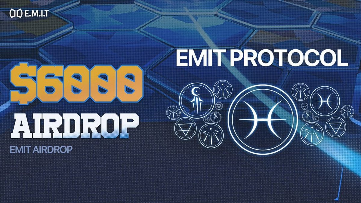 🕵🏻‍♂️ Airdrop: EMIT Protocol
💲 Reward: $6,000 worth of WATER
👨‍👨‍👧 Referral: $10
⏳ Distribution: Before February 22nd
📰 End Date: 15th February, 2022
🌐 Website: emit.technology

🟠 Start the Airdrop Bot
gleam.io/YFFG7/emit-pro…