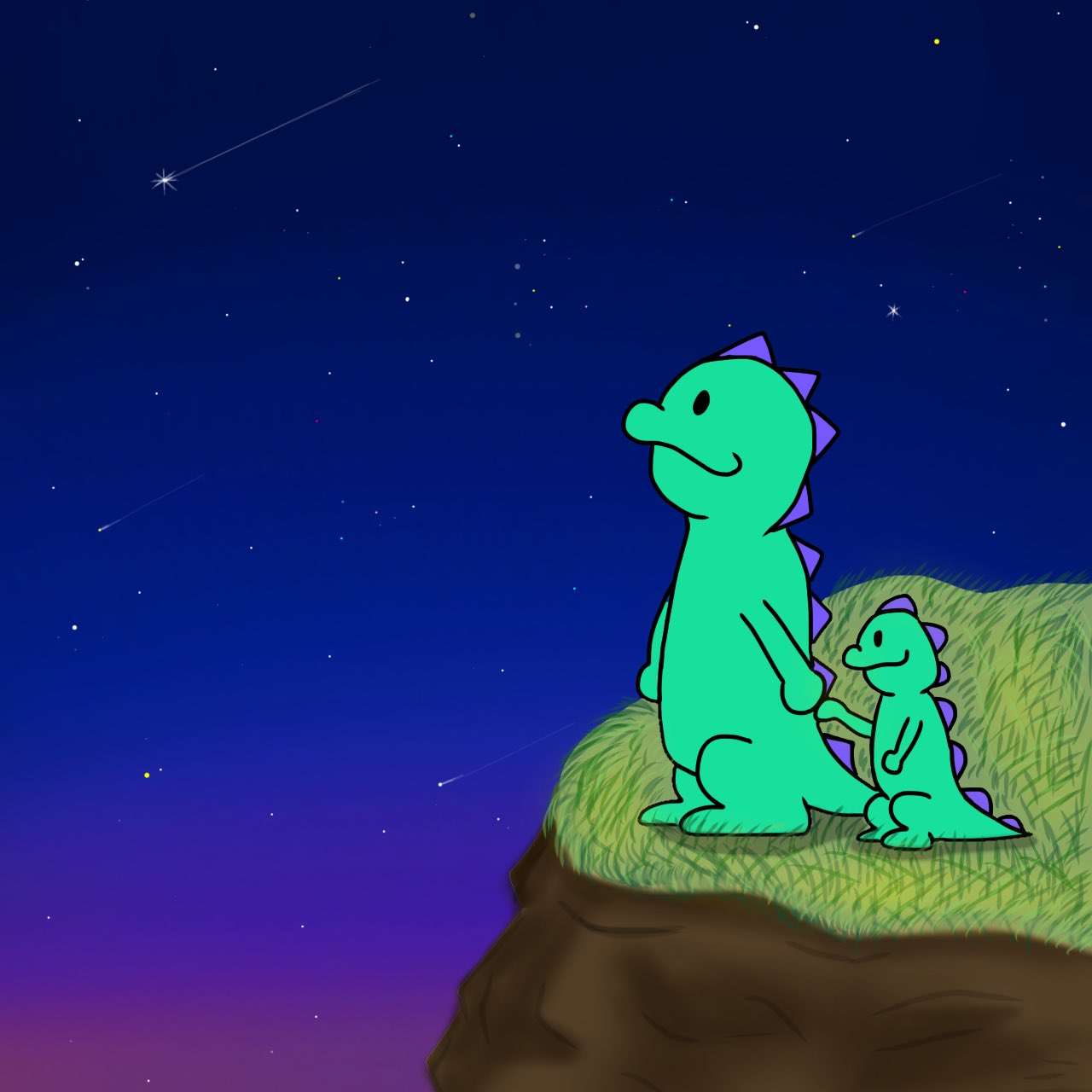 なみのりドラゴン ドラゴンズライフ 星空観測 背景にこだわってみました笑 壁紙版 Iphone12サイズ もあります笑 ドラゴン イラスト 夜空 星空 天体観測 見えないものを見 ん 壁紙 絵柄が好みって人がいたらいいなぁ T Co 2kjajee0ou