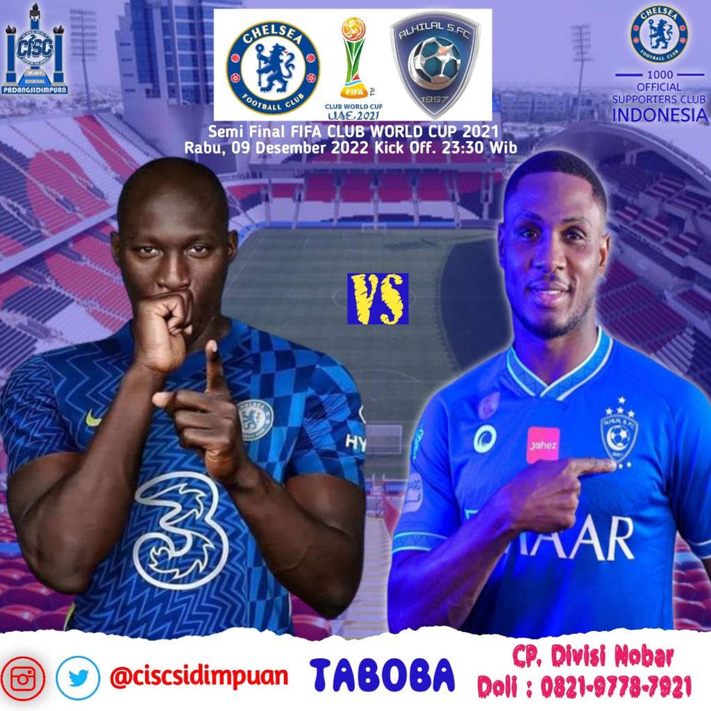 CISCsidimpuan's tweet image. Jadi cemana? Nengok Chelsea ke final piala dunia antar klub, kita? #ThisIsCISC #PrideOfCISC