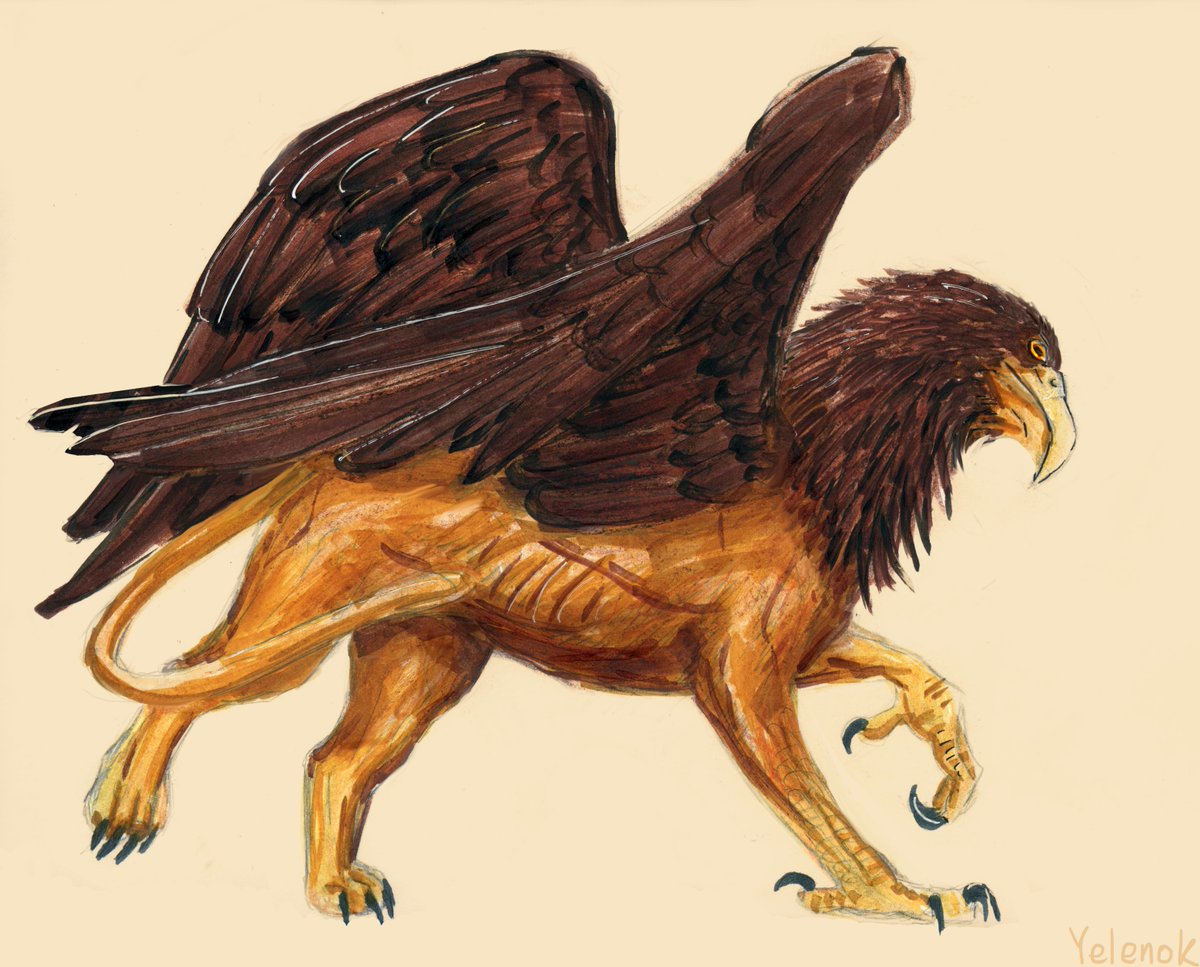 Beautiful griffin by Yelenok #KingsBounty #KingsBountyII