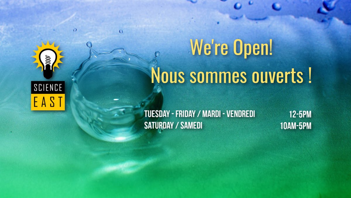 science_east's tweet photo. We are happy to announce that we will be open to the public once more starting today!

Little Explorers will also resume today from 9:30-11:30am, so bring over your littles to learn all about the body for the month of February ❤️

#LittleExplorers #ScienceEast https://t.co/r7WT1rjko4