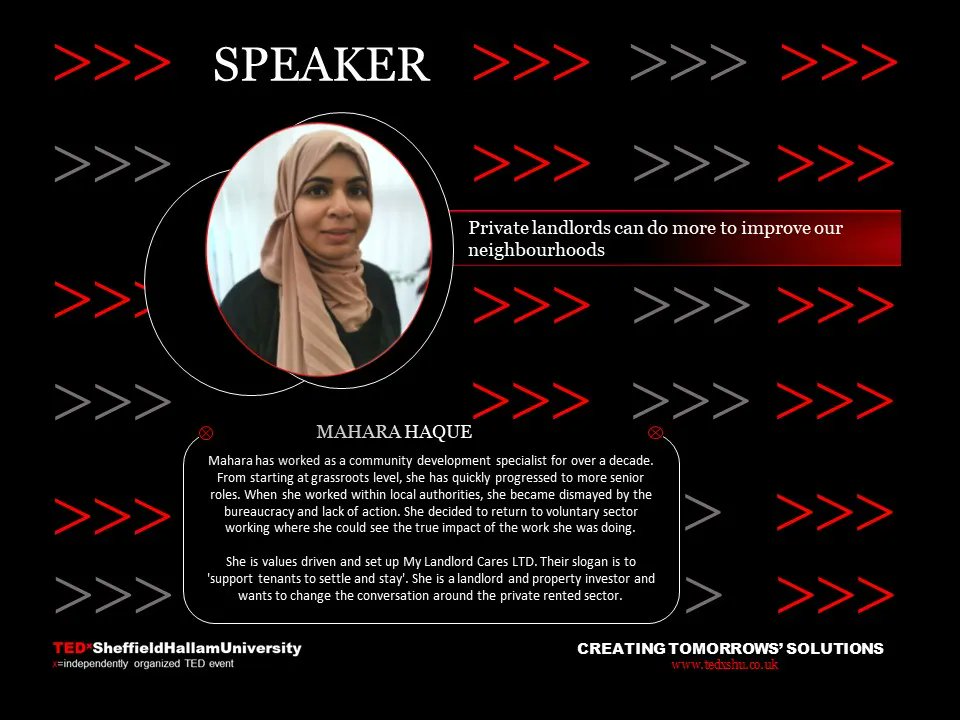 This is why I will be talking at the TEDx talk at Sheffield Hallam University on February 2022. I want landlords to be part of the solution and people to stop vilifying us all. Let’s make this conversation mainstream and I look forward to working with more like minded landlords.