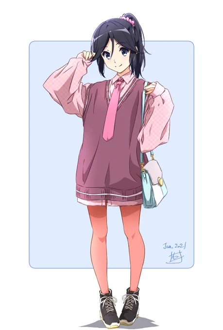 #服の日
ただこういうの好き!を描きたいマン_φ(‾∇‾* )偏り 