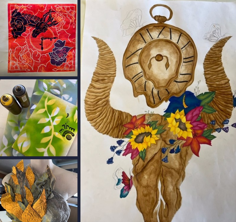 StsPnP's tweet photo. Our latest subject of the week this week is Art.

For an overview of what our students have been doing go to:  Facebook https://t.co/ORpzEySJNg

💛💙❤️
#BePandP #SubjectOfTheWeek #Art https://t.co/zbxgLTvQxK