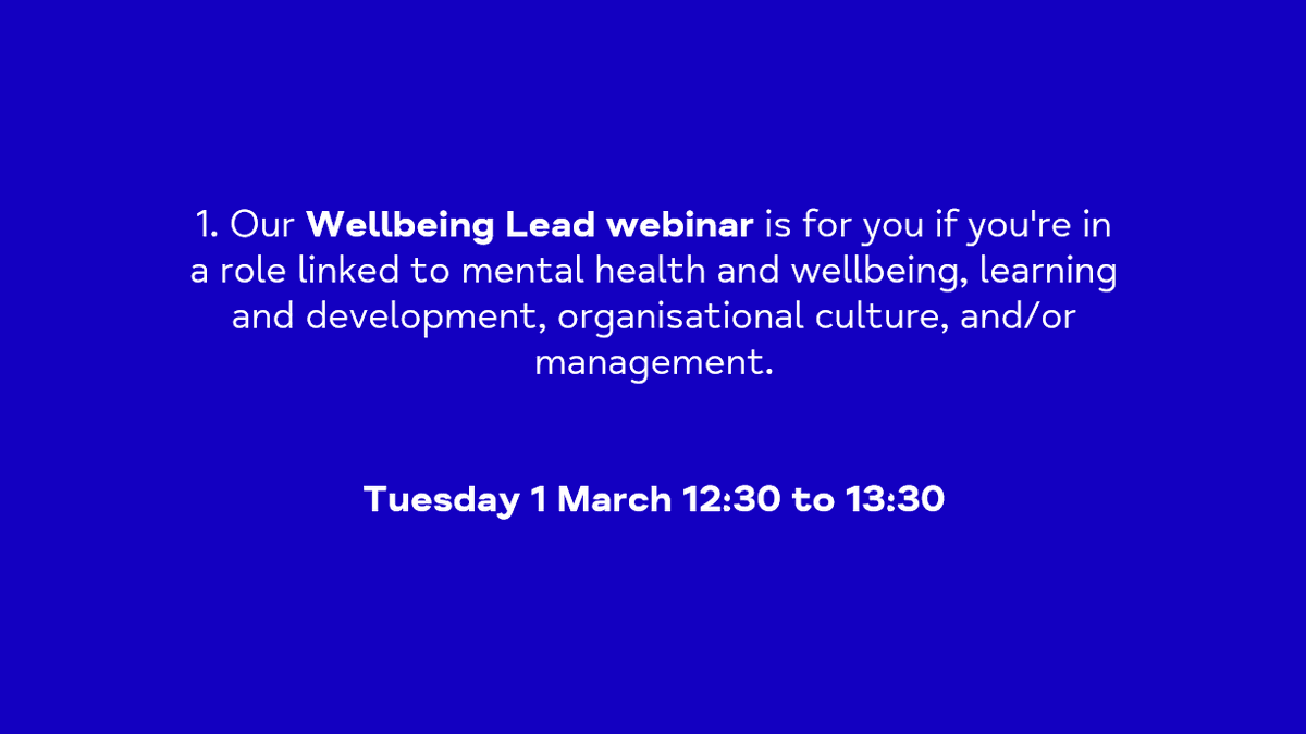mindbluelight's tweet photo. 📢 Find out more about the Mental Health at Work Commitment in the emergency services 📢

Read our info and register for the best webinar for you ➡️ 1. https://t.co/okZNk7T6IX OR 2. https://t.co/HxDdZtp9hm https://t.co/mxHzvg1Bs6