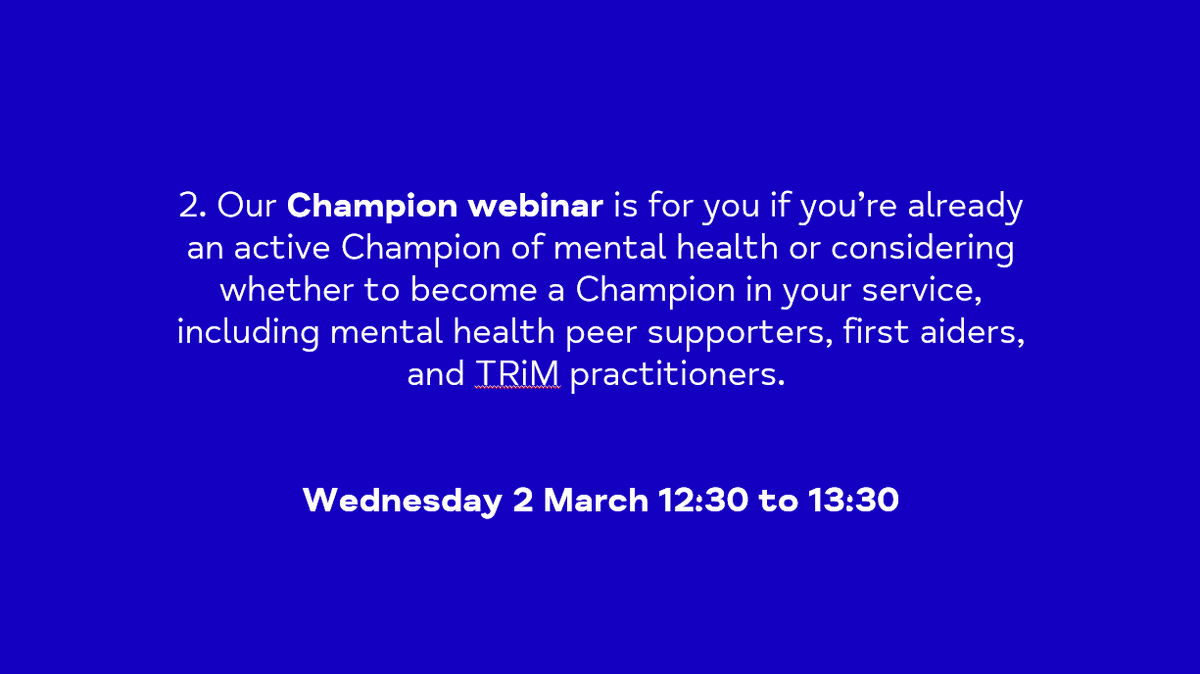 mindbluelight's tweet photo. 📢 Find out more about the Mental Health at Work Commitment in the emergency services 📢

Read our info and register for the best webinar for you ➡️ 1. https://t.co/okZNk7T6IX OR 2. https://t.co/HxDdZtp9hm https://t.co/mxHzvg1Bs6