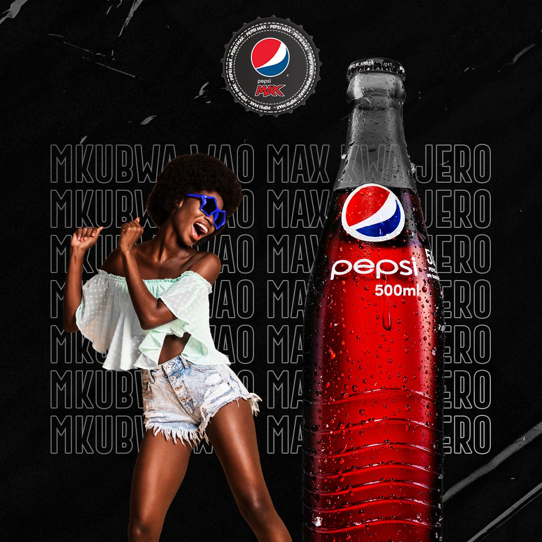 Pepsi_TZ's tweet photo. Monday mpaka Sunday, kwetu ni Vibes on vibes mpaka Max๐ฅ!!
Tunawatakia #MaxWeek ๐ช๐พ
#mkubwawaokwajero
#jerotu https://t.co/NWbzhQKiEX