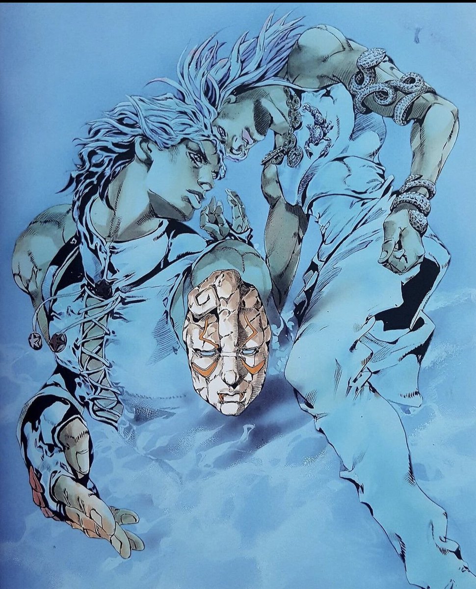 Dio Brando in the Art Style of Hirohiko Araki