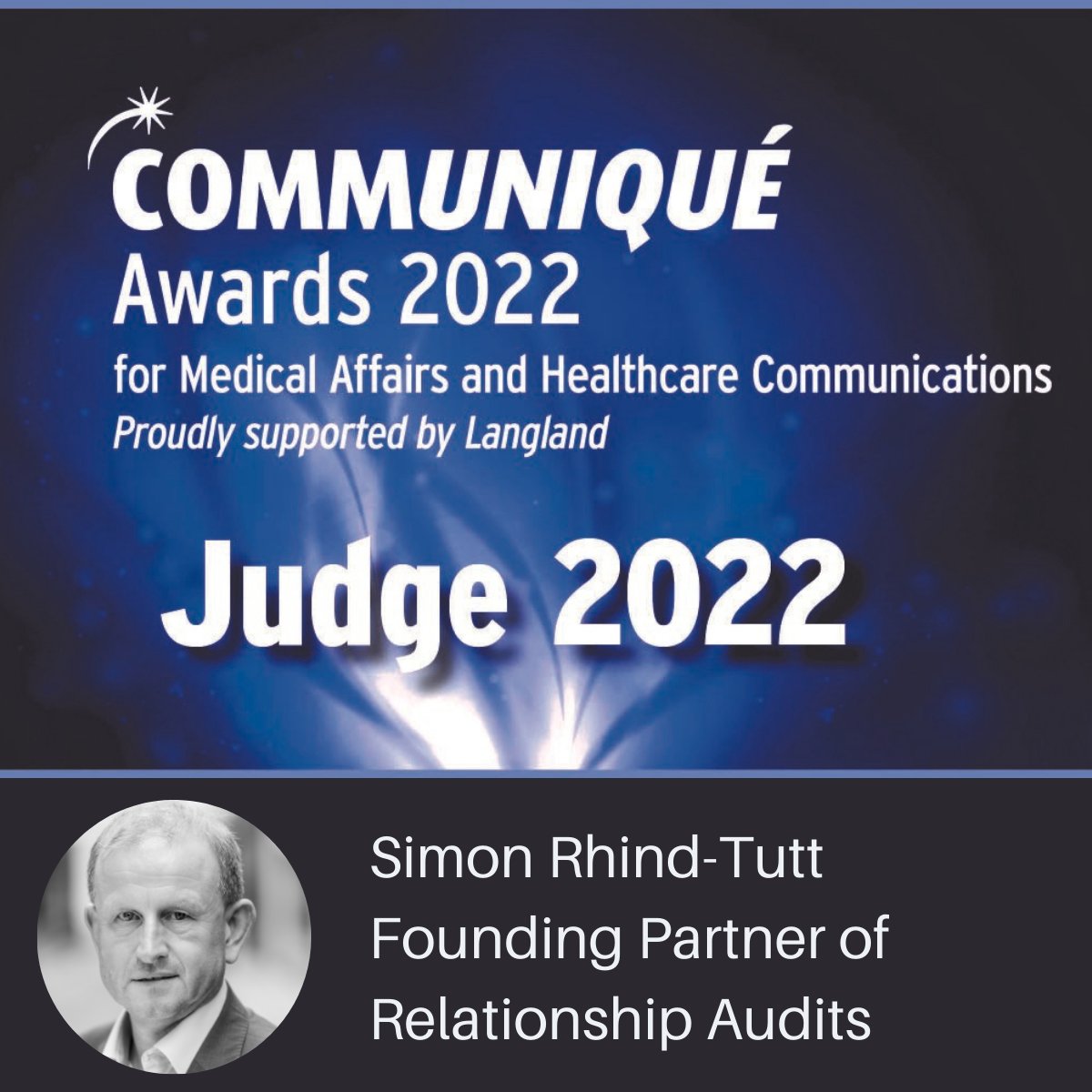 Relationship Audits (@ramworldwide) on Twitter photo Really proud our founding partner, <a href="/SimonRTutt/">Simon Rhind-Tutt</a>, will be a part of the judging panel at this year’s Communiqué Awards.
#CX2022 #Communique #Awards Really proud our founding partner, <a href="/SimonRTutt/">Simon Rhind-Tutt</a>, will be a part of the judging panel at this year’s Communiqué Awards.
#CX2022 #Communique #Awards
