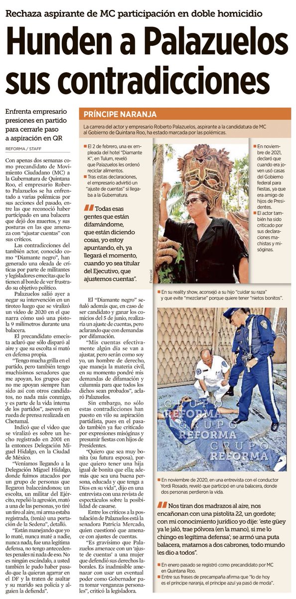 Palazuelos se consolida como PRECANDIDATO al Reclusorio Norte. Chingón por <a href="/MovCiudadanoMX/">Movimiento Ciudadano | Movimiento Naranja</a>.