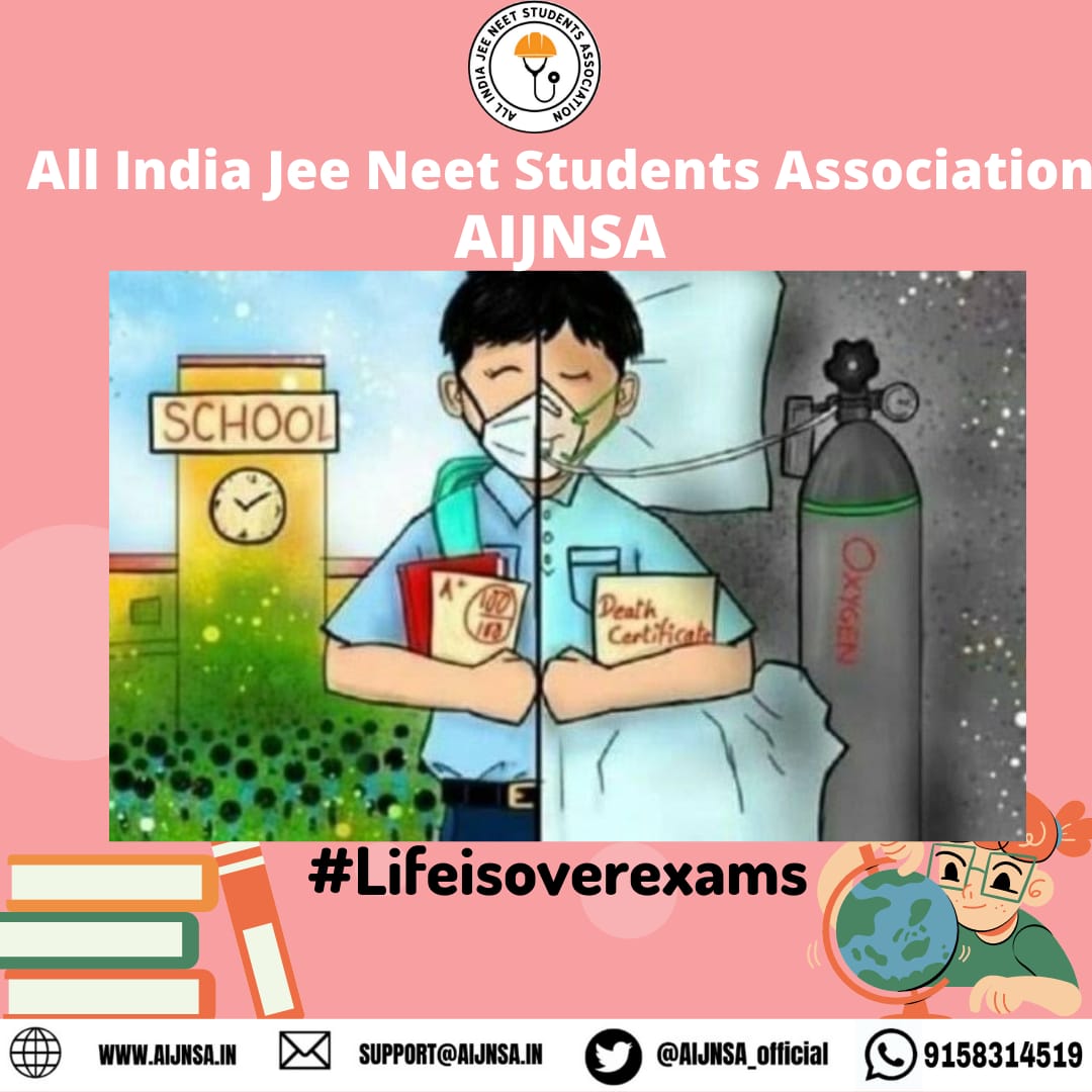 IamSaurav_1's tweet photo. As we all know that the 3rd wave of Covid-19 is spreading very hastily in India. It is going to be perilous if lakhs of Board students comes for giving the examination in offline.
#Lifeisoverexams
@EduMinOfIndia @dpradhanbjp @cbseindia29 @msbshse @IamSaurav_1 https://t.co/V7mZzMHxyy