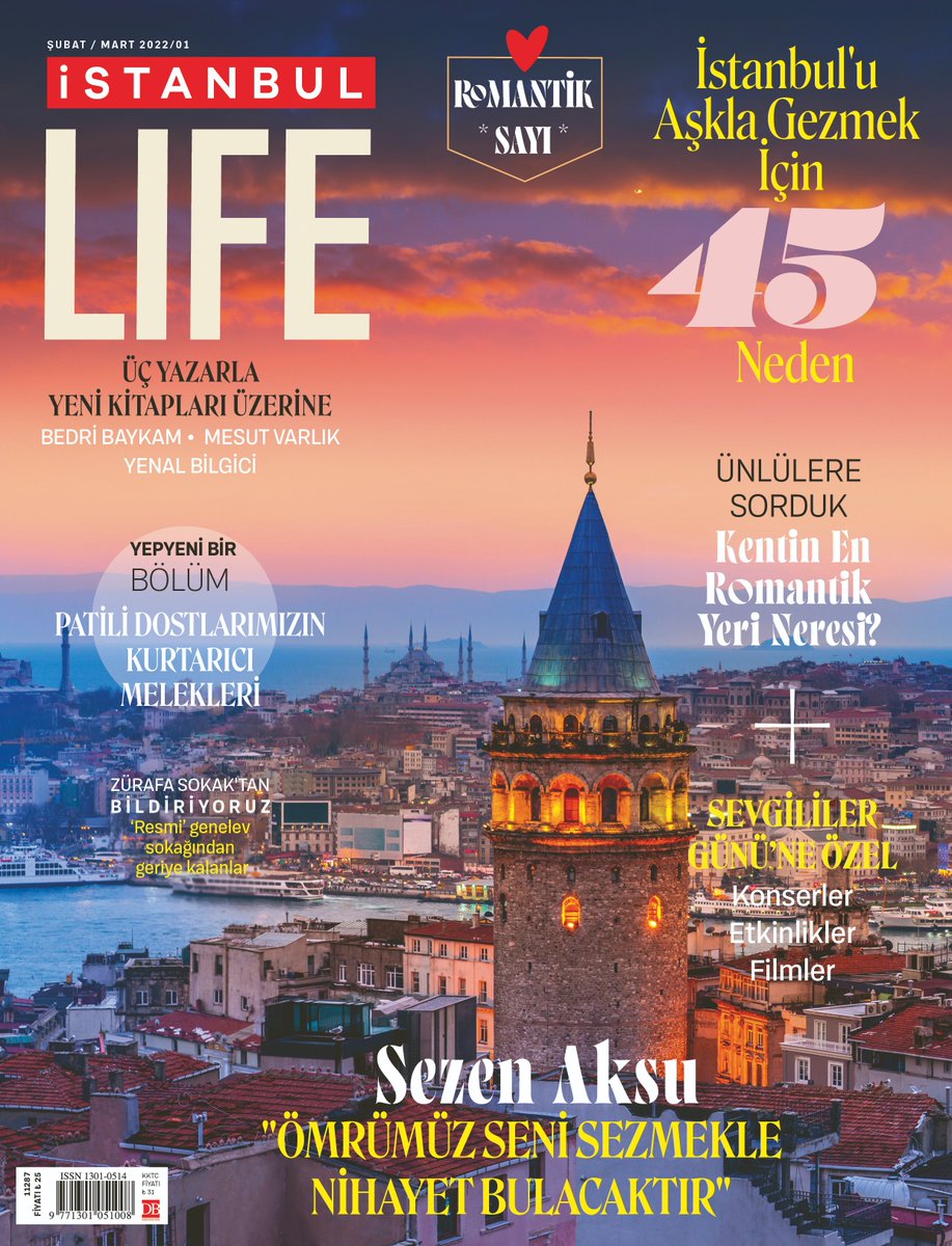 ROMANTİK SAYI’mız çıktı!
Dergimizi aşağıdaki satış kanallarından da alabilirsiniz:
dergiburda.com
n11.com/magaza/doganbu…
gittigidiyor.com/magaza/doganbu…
hepsiburada.com/magaza/dogan-b…
trendyol.com
amazon.com.tr
ciceksepeti.com