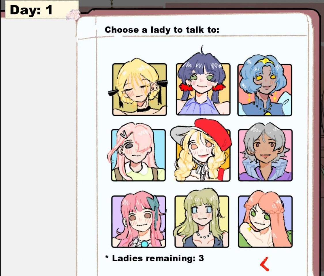 2humanstudiowo's tweet photo. An early prototype of the notepad where you'll be choosing the ladies for all major decisions!
#renpydev #gamedev #indiegamedev #otomegame #vn #visualnovel #vndev #datingsim #DEVCommunity #renpy https://t.co/tbn0RVcsa7