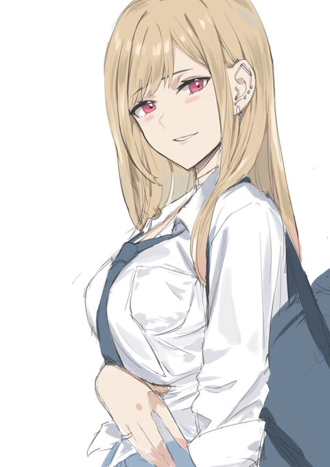 ラクガキ多分おなかが空いてる喜多川さん 