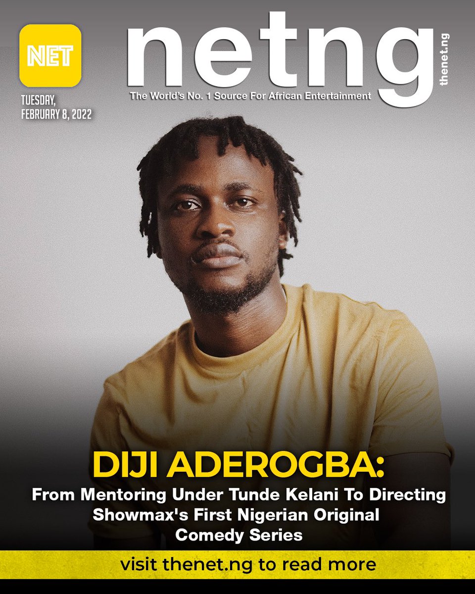 ~ Hi guys, I got featured on @theNETng “Diji Aderogba: From Mentoring Under Tunde Kelani To Directing Showmax’s First Nigerian Original Comedy Series” To read my latest interview, please click thenet.ng/diji-aderogba-… Kindly RT if this pops on your TL.