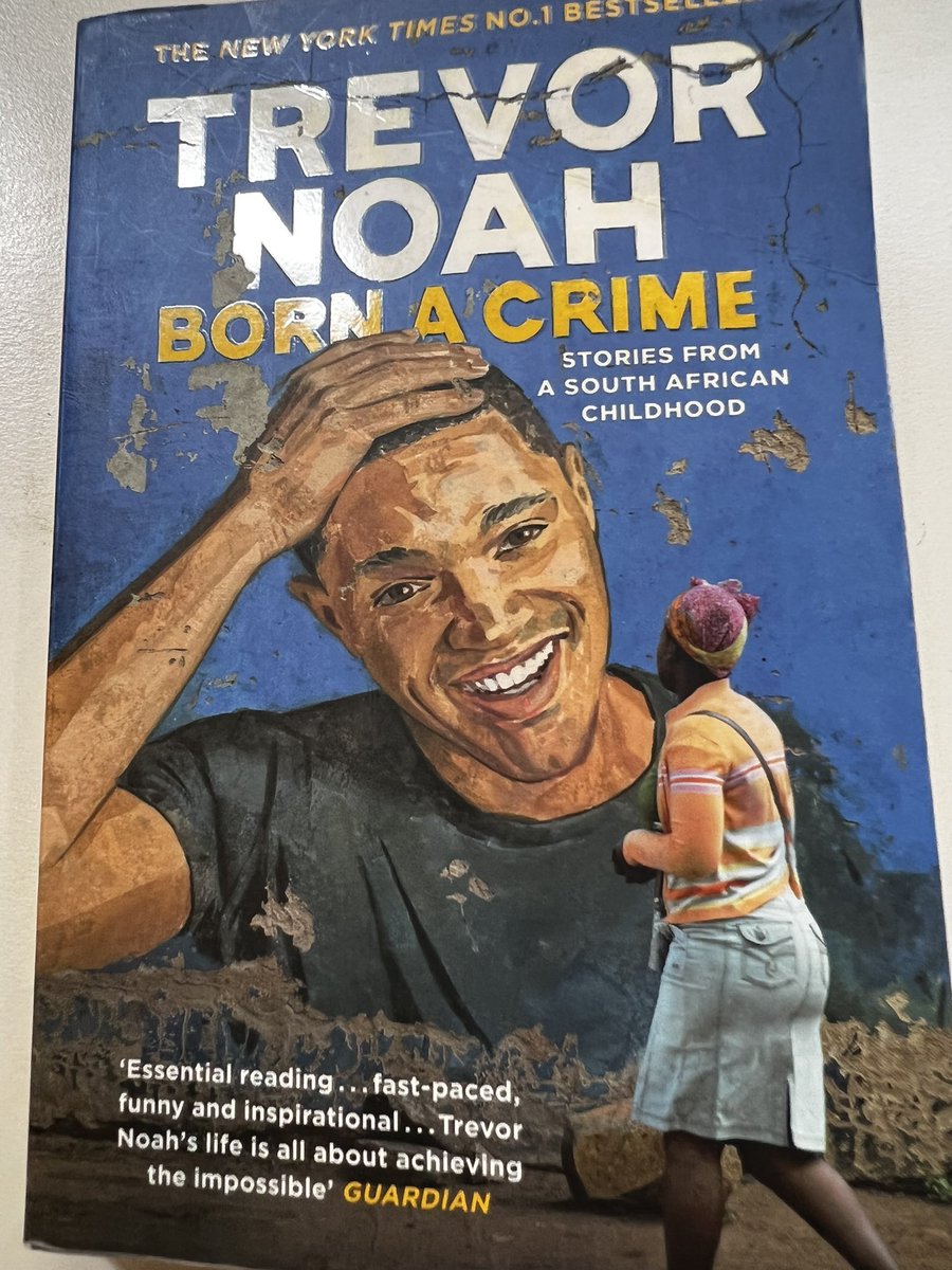 anupamachopra's tweet photo. Thanks @vjsub for this terrific recommendation - such an inspiring, terrifying and heartbreaking story! @Trevornoah finds humour in the darkness.   It’s a masterclass in resilience. #bookrecco https://t.co/X0FiM4vo2x
