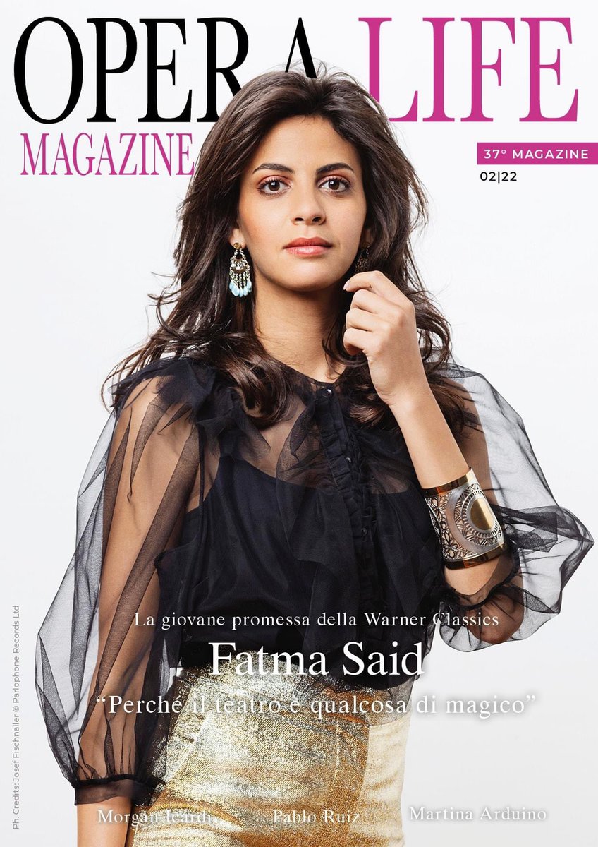 Thank you <a href="/OperaLifeIT/">OperaLife.it</a> for having me as the cover story for your February edition ✨