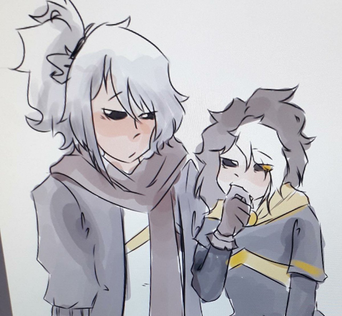 Melocoton_art05's tweet photo. Otro dibujo que me hicieron .w.
Laín y su hijo Sherap 🐇💓💫
Me encanta!!! :D

#Laín #Sherap #Ram https://t.co/qlyHirx418