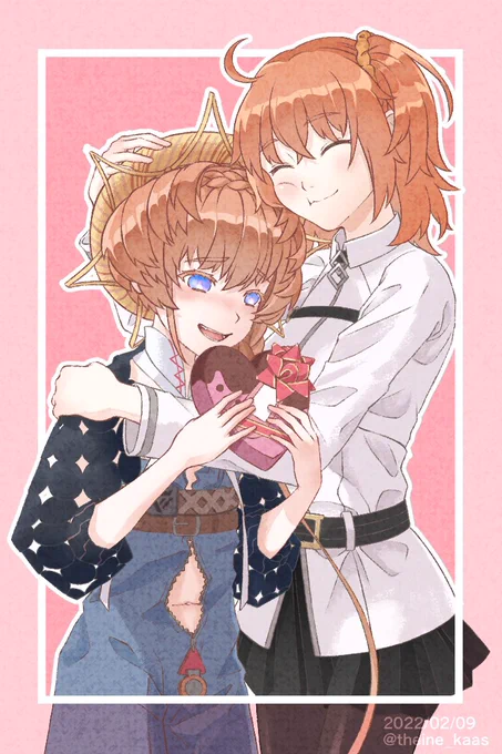 バディランク?そんなの関係ねぇ!!

くらえ!!!!!!!!!!
スーパーロックオンチョコだ!!!!

 #FGO #ゴッホちゃん  #オベロン 