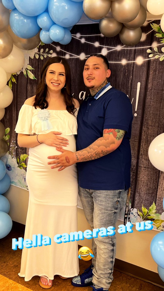 Kyle_NASA's tweet photo. Baby Shower went good , love having family and friends there everyone getting along having a great time. Just waiting for my baby boy to come out. Any day now https://t.co/afCv6Knu98