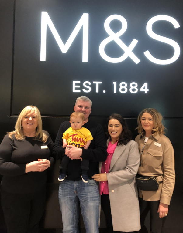 You may have seen Caden, our <a href="/TinyLifeCharity/">TinyLife</a> billboard superhero capturing the hearts of staff at <a href="/marksandspencer/">M&S</a> Caden is our colleague Jose Loughran's son, he is an inspiration to us all. A wonderful story of customer service, kindness &amp; generosity. bit.ly/34KNeQR