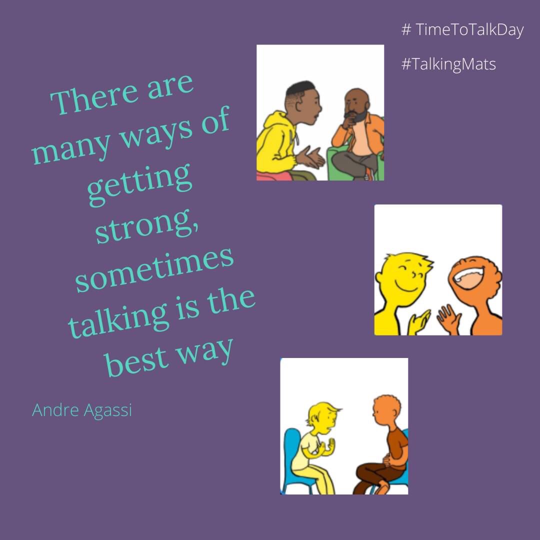 #childrensmentalhealthweek2022 but sometimes being able to express what you are feeling is hard &amp; that’s where #talkingmats comes in - here’s a lovely example of supporting young people to talk &amp; get stronger talkingmats.com/using-talking-…