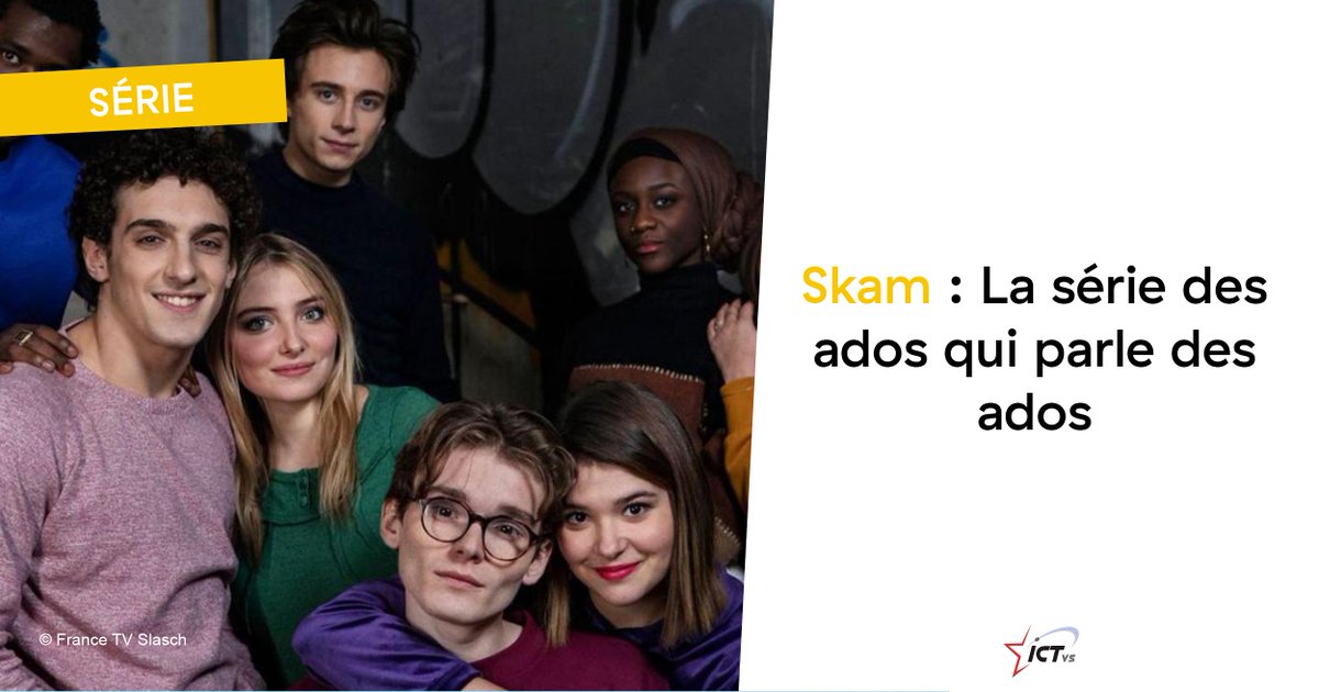 ICTvalais's tweet photo. SKAM : la série pour ados commence sa nouvelle saison. Décryptage et pistes d'utilisation en classe :

https://t.co/UjfK2QbimE https://t.co/FiNB5H1gK9