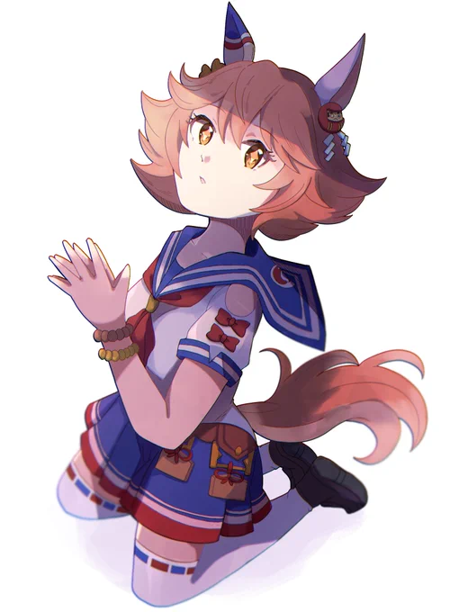 今日はフクの日ということで
#ウマ娘 
#マチカネフクキタル 