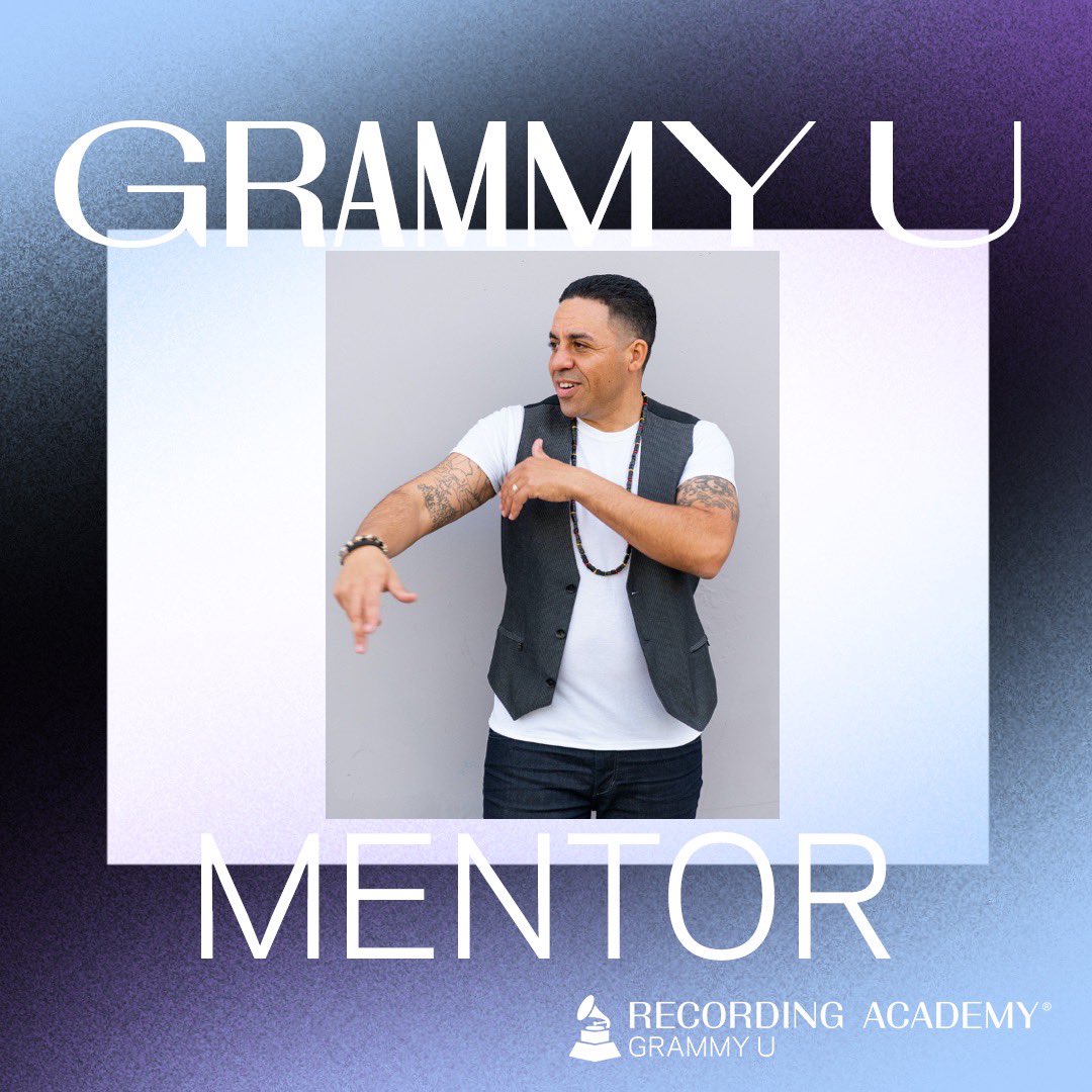 JazSawyer's tweet photo. Honored to be selected as a Mentor for the @RecordingAcad @GRAMMYU Mentorship Program. More important, I look forward to working with my Mentee. 

“Each One, Teach One” - #MichaelCarvin 

 #GRAMMYU #recordingacademy #LAChapter https://t.co/cLGC4Y91K4