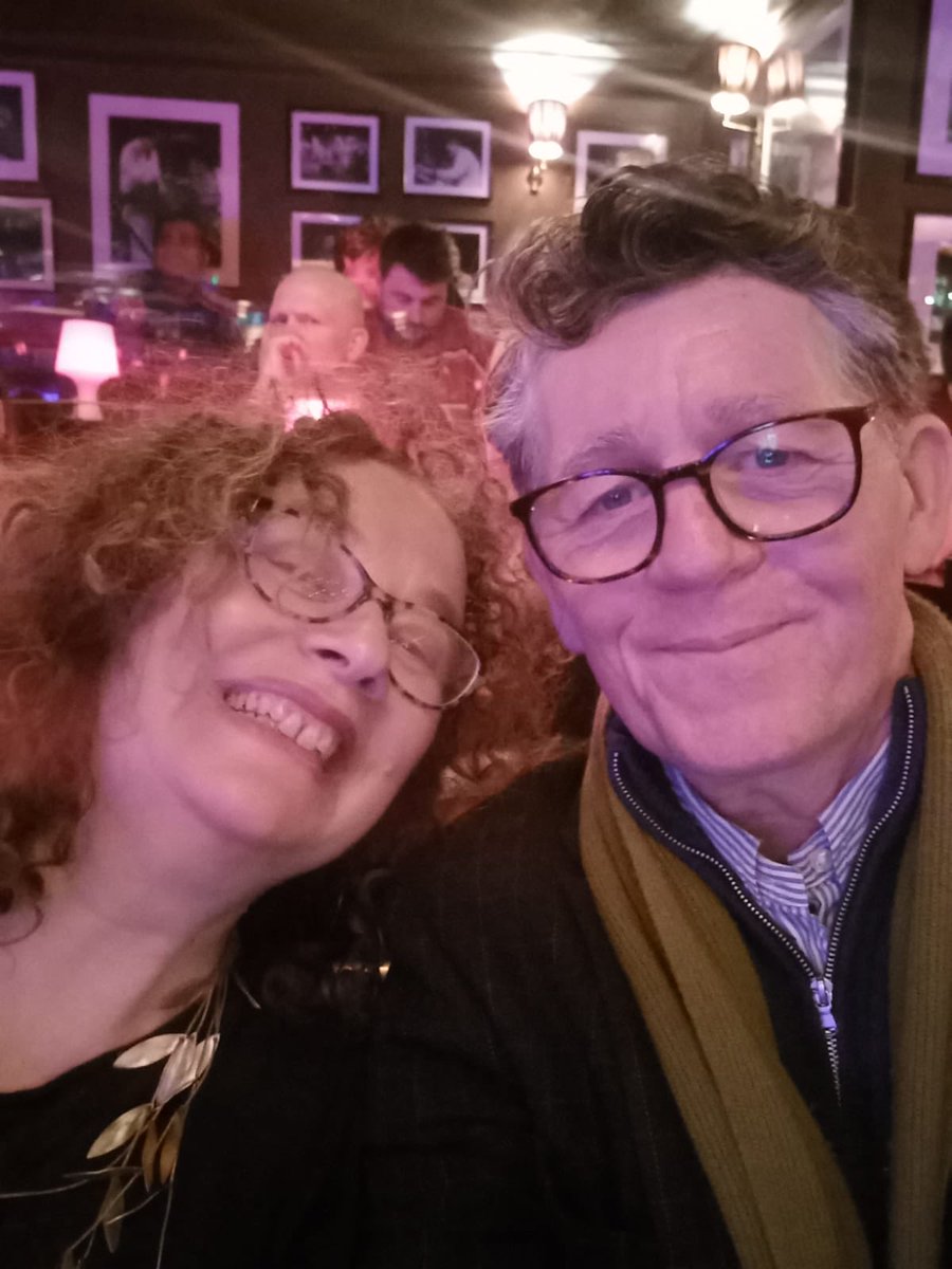 Sudifoodie's tweet photo. What a brilliant night @officialronnies #CharlieStacey phenomenal pianist/keyboard musician juggling three simultaneously & composed the music too. Plus most delicious hot crust pheasant pie @JLQuoVadis with @StephenCottage now a @QuoVadisSoho fan https://t.co/d8B0R6llfs