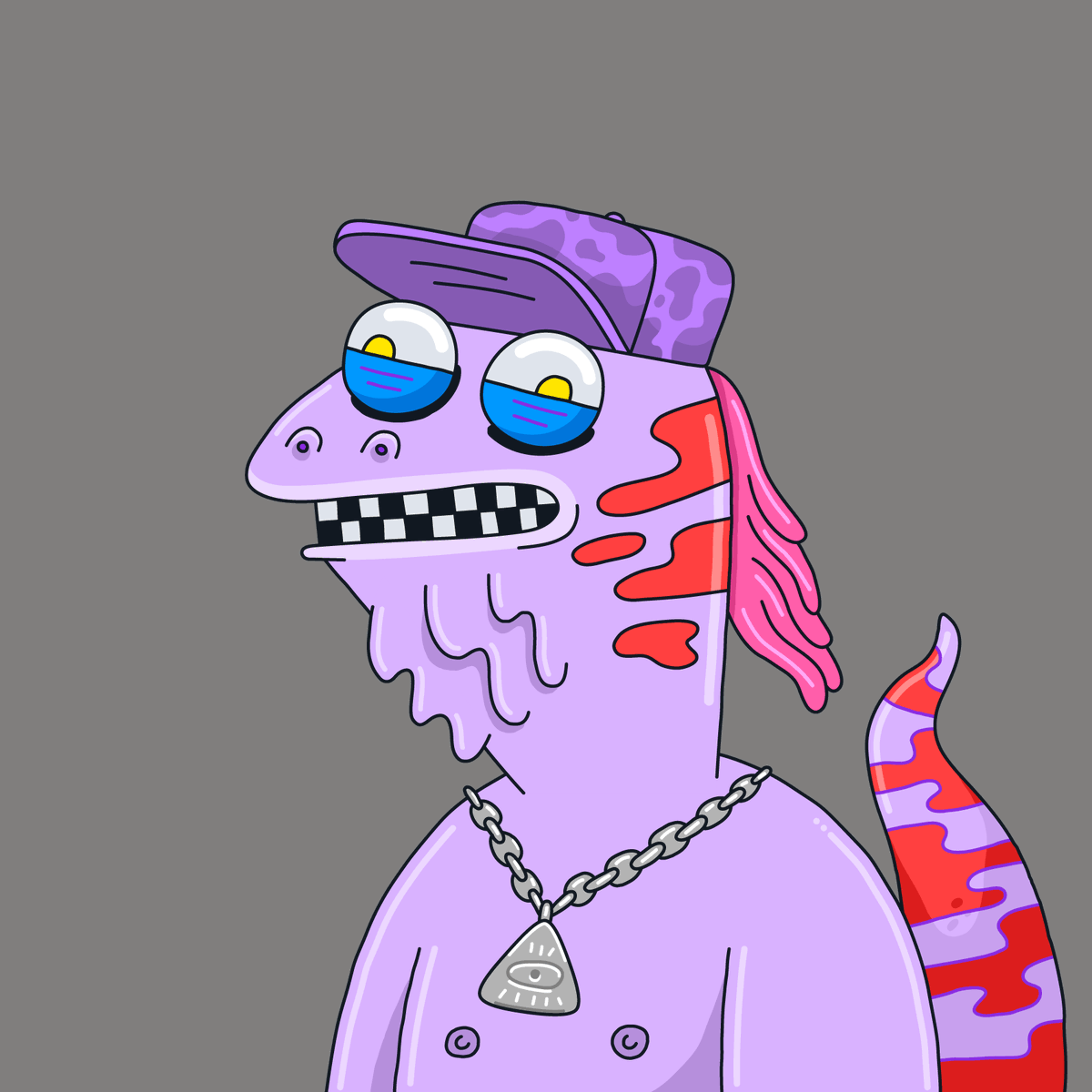 PhantomNFT1's tweet photo. @CBCreepz My Newest Creep 🦎🦎 https://t.co/frZEhGLALm