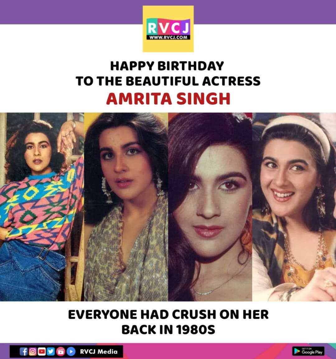 Happy Birthday Amrita Singh!        