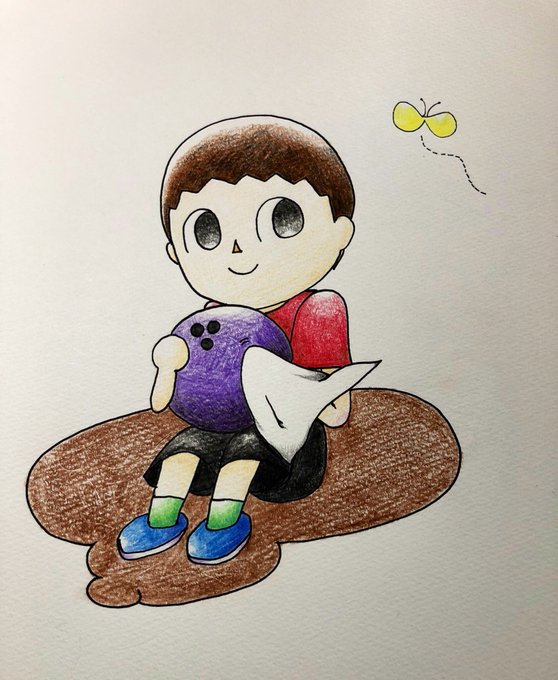 あつ森のtwitterイラスト作品