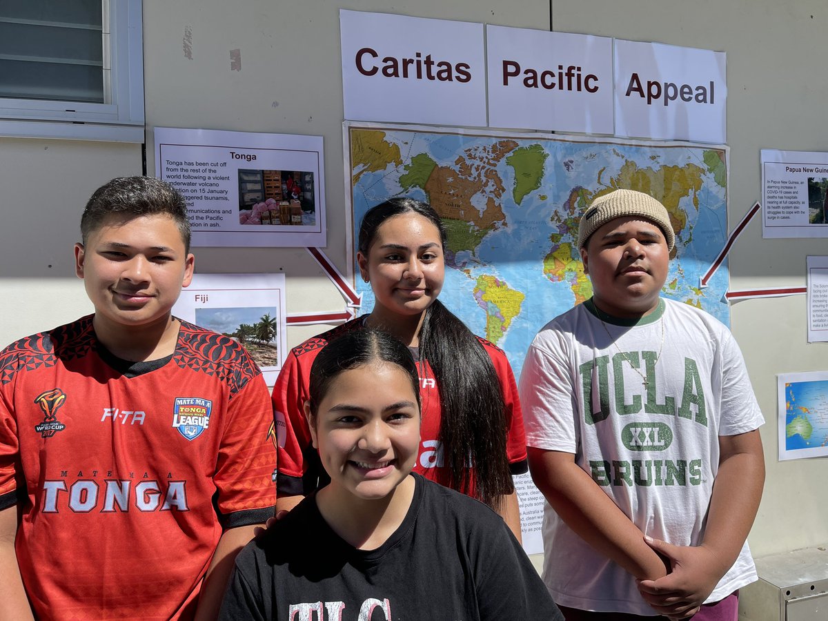 Today <a href="/CCCWestHoxton/">Clancy Catholic College</a> held a Mufti Day fundraiser for the <a href="/CaritasAust/">Caritas Australia</a> Pacific Appeal supporting people in the Pacific region, with a focus on Tonga. Our community have several members whose families have been affected by the recent tsunami. We prayer for Tonga. <a href="/D_Fetterplace/">David Fetterplace</a>