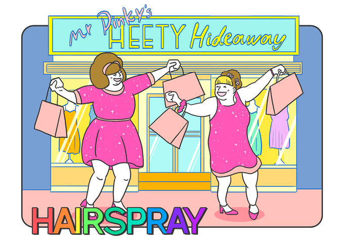 Hairsprayのtwitterイラスト検索結果