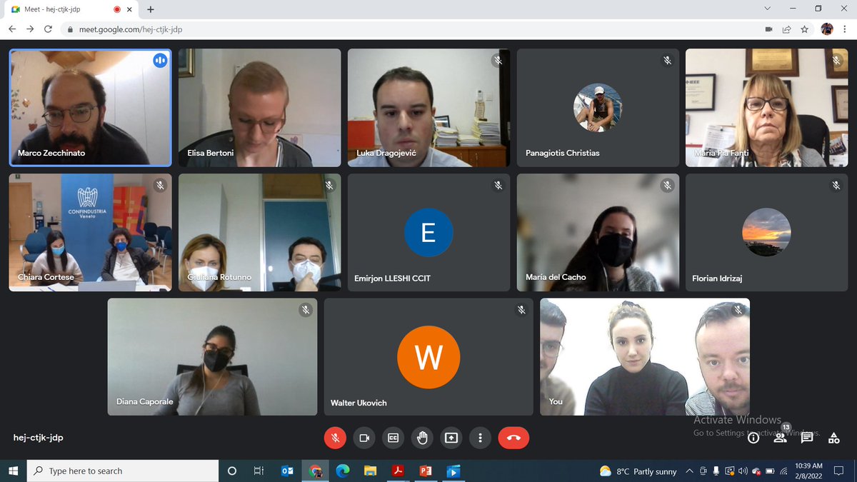 FUTURE_4_0's tweet photo. ✅On Tuesday 8th February at🕙 10.00 was held the kick off meeting in 📲online mode with PP of Future 4.0 Plus project. 

#future4.0 #project #adrion #interreg #Italy #Albania #Greece #Croatia #StayTuned https://t.co/Mb1QnR02tH