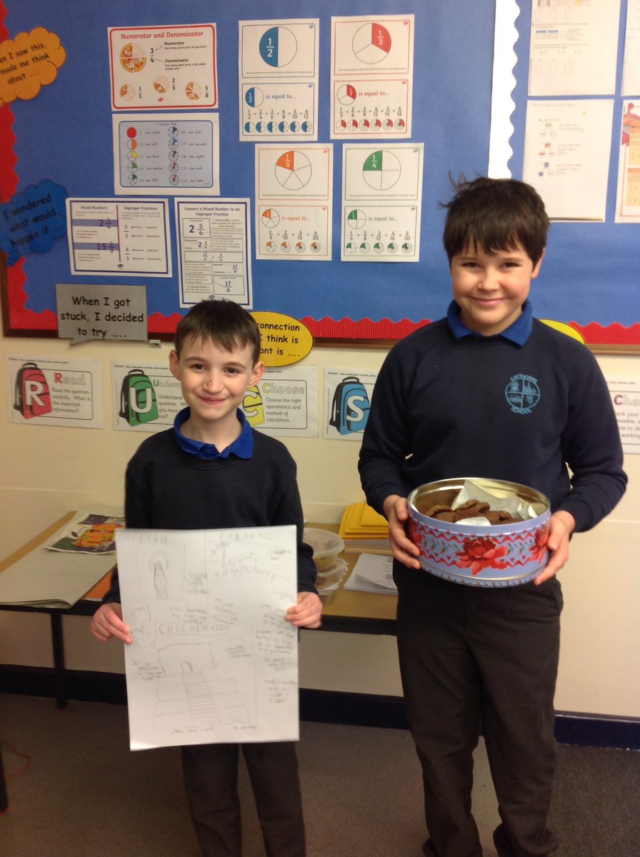caythorpeclass5's tweet photo. Lots of homework coming in today,recipes and a very persuasive poster on Chichenitza, anyone for a holiday? https://t.co/2Q9wgykXiL