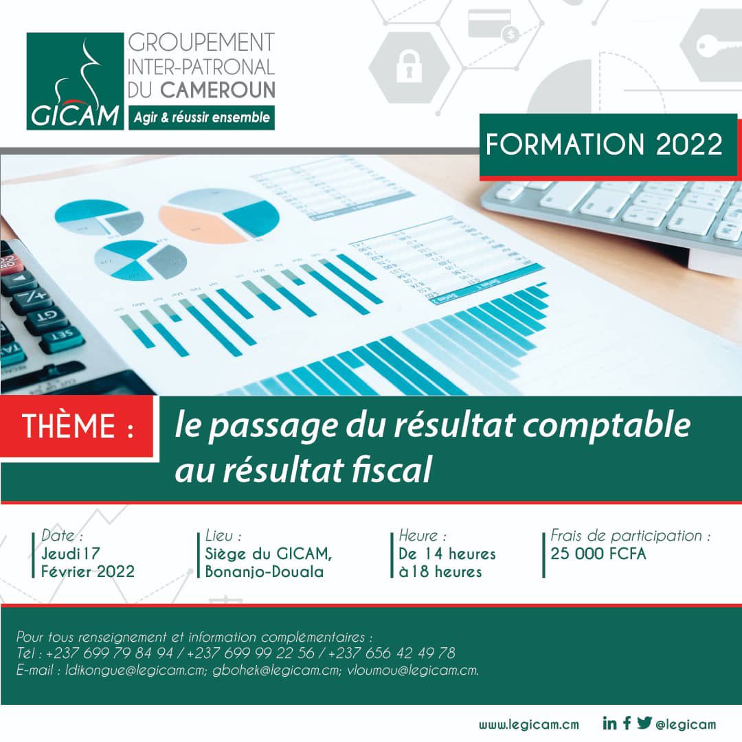 legecam_cm's tweet photo. Le saviez-vous? 

Le dépôt de Déclaration statistique &amp; fiscale(DSF) annuel se fait au plus tard le 15 mars chaque année! 

Afin de vous outiller à la réalisation de ce document,nous organisons 1e formation sous le thème: 

«Le passage du résultat comptable au résultat fiscal»⤵️ https://t.co/HNCrNSiR8w
