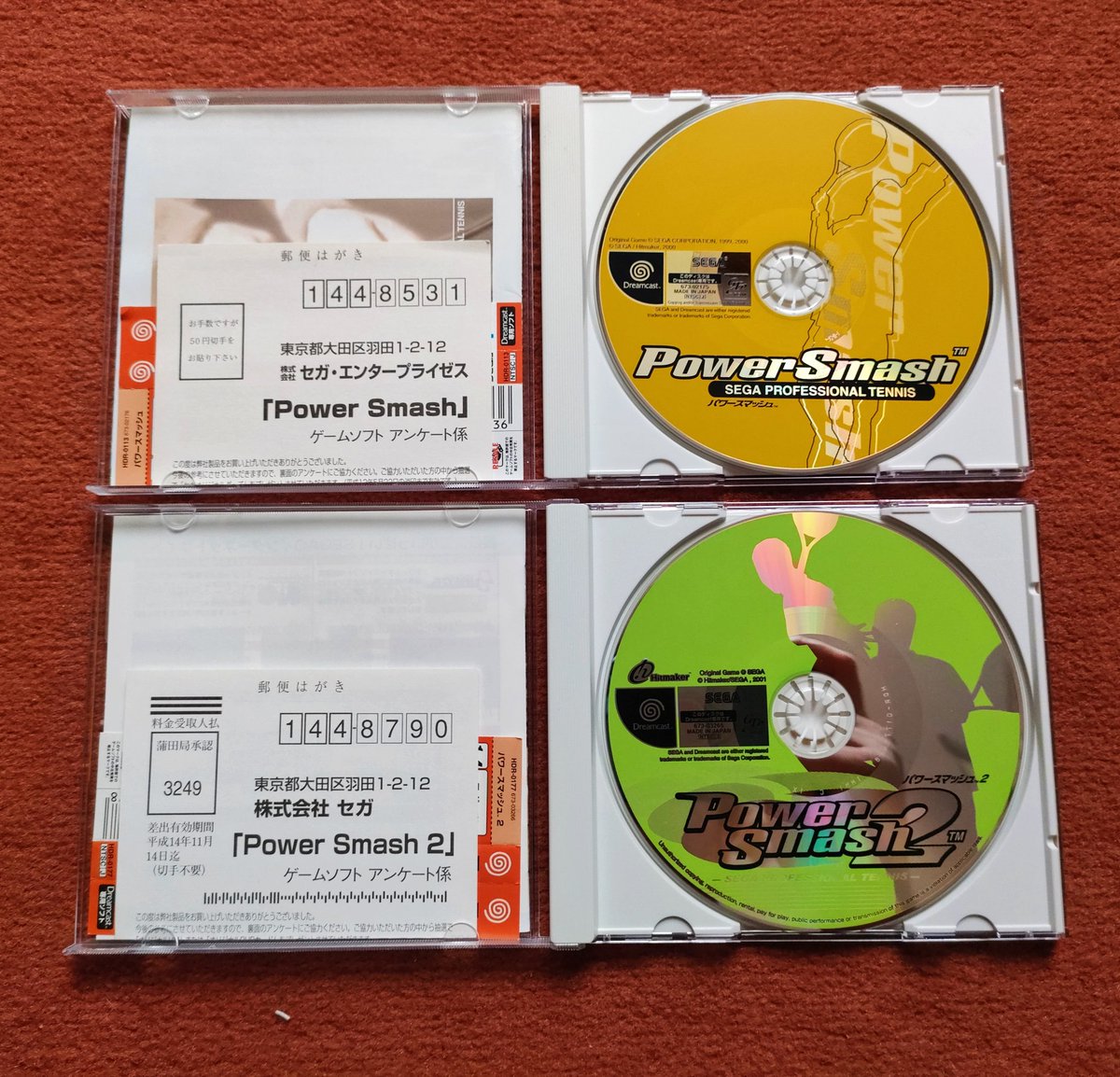 matthaoh's tweet photo. Je reprends le #1jour1jeu avec la série des #PowerSmash #Sega #Dreamcast ou #VirtuaTennis en français.
Je ne suis pas très jeu de sport mais celui-ci a énormément tourné, surtout avec les copains à l'époque. Joueur préféré : Tommy Cul (Haas). Pas parfaite mais quelle serie ! https://t.co/mZDZNs9JxP