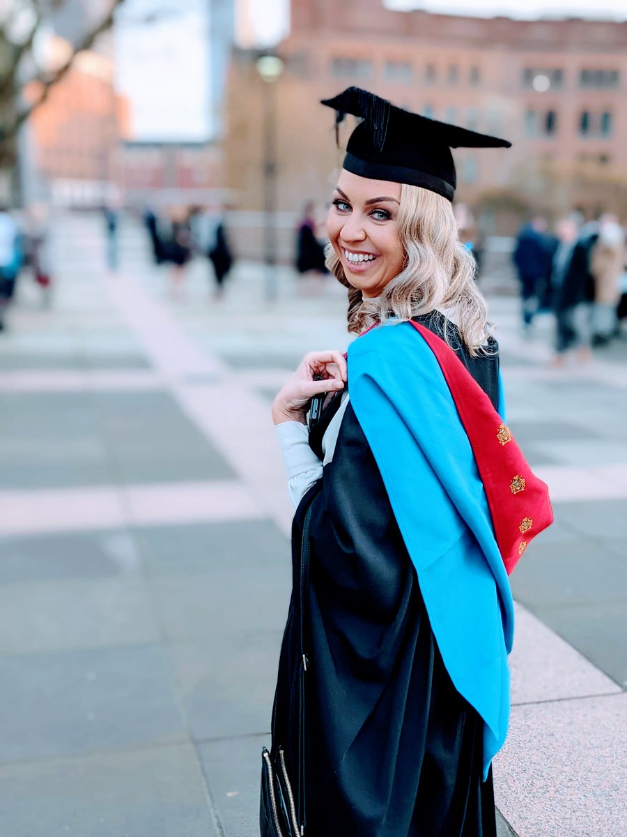 Nancy started as an #apprentice at Redwood School doing business management.
She excelled &amp; went on to study a degree alongside working.
In Jan she graduated with first class honours👏
These graduation pictures are what it's all about💙
Well done Nancy 
#NAW2022
#BuildTheFuture