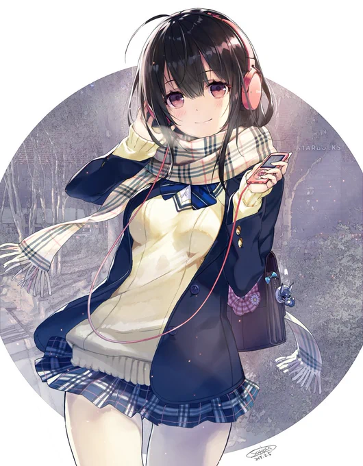 「これッ!」と言う大層な作品では無いけど、JK描き始めて沢山の人に見て貰えたイラストだとこれかな。
#この作品がなかったら今の自分は存在しなかったと言っても過言ではない作品 