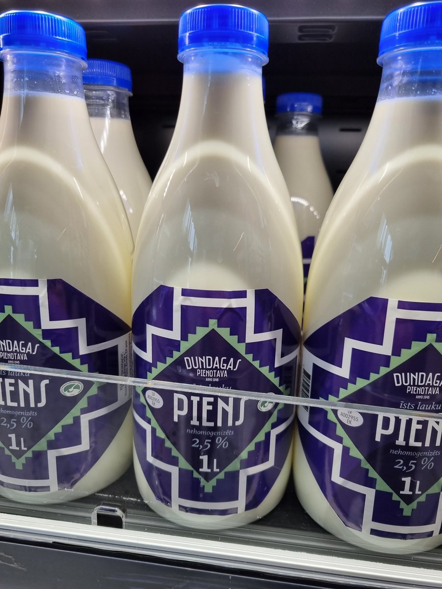 Veikals "Mils" variet iegādāties gardos Dundagas pienotavas produktus. Grostonas ielā 21!